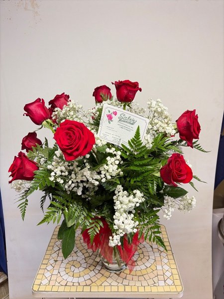 A 5 Star Customer Reviewed Flower Arrangement Designed by Salvy the Florist in Lynn, MA