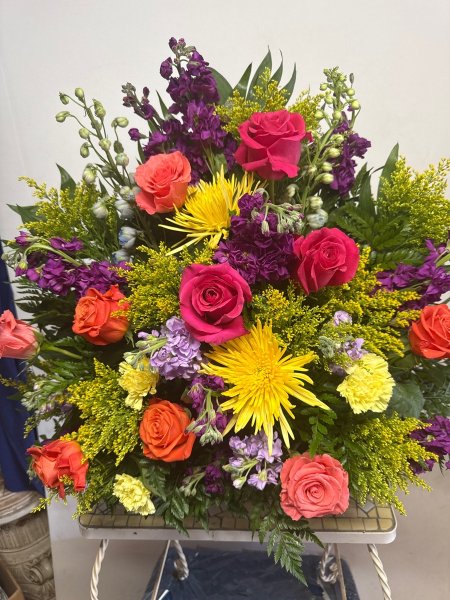 A 5 Star Customer Reviewed Flower Arrangement Designed by Salvy the Florist in Lynn, MA A 5 Star Customer Reviewed Flower Arrangement Designed by Salvy the Florist in Lynn, MA