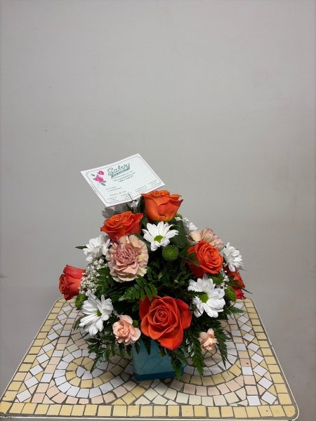A 1 Star Customer Reviewed Flower Arrangement Designed by Salvy the Florist in Lynn, MA