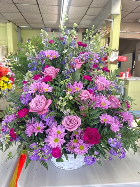 A 5 Star Customer Reviewed Flower Arrangement Designed by Salvy the Florist in Lynn, MA