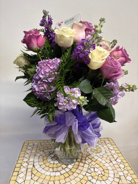 A 5 Star Customer Reviewed Flower Arrangement Designed by Salvy the Florist in Lynn, MA