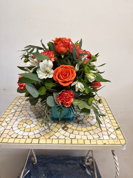 A 5 Star Customer Reviewed Flower Arrangement Designed by Salvy the Florist in Lynn, MA