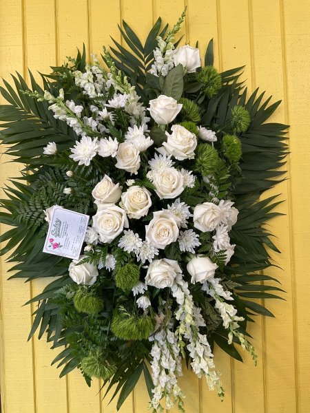 A 5 Star Customer Reviewed Flower Arrangement Designed by Salvy the Florist in Lynn, MA