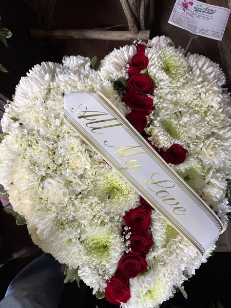A 5 Star Customer Reviewed Flower Arrangement Designed by Salvy the Florist in Lynn, MA