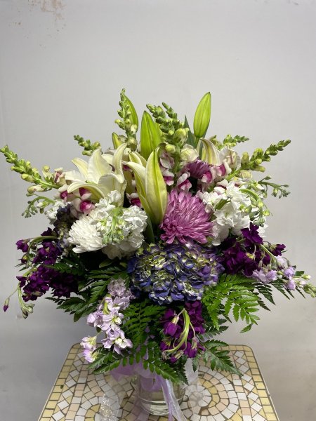 A 5 Star Customer Reviewed Flower Arrangement Designed by Salvy the Florist in Lynn, MA