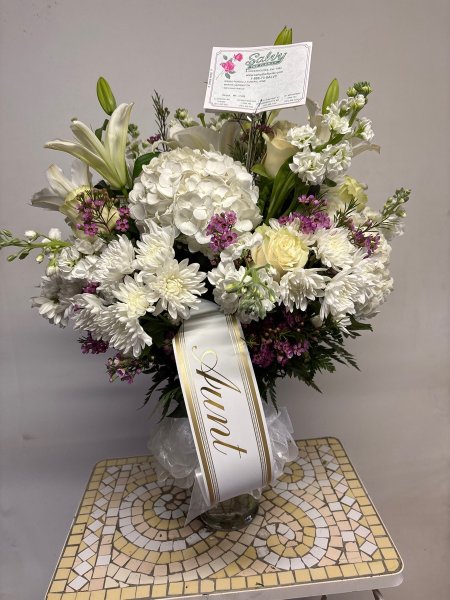 A 3 Star Customer Reviewed Flower Arrangement Designed by Salvy the Florist in Lynn, MA