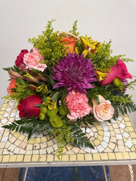 A 5 Star Customer Reviewed Flower Arrangement Designed by Salvy the Florist in Lynn, MA