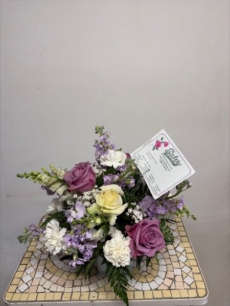 A 5 Star Customer Reviewed Flower Arrangement Designed by Salvy the Florist in Lynn, MA A 5 Star Customer Reviewed Flower Arrangement Designed by Salvy the Florist in Lynn, MA