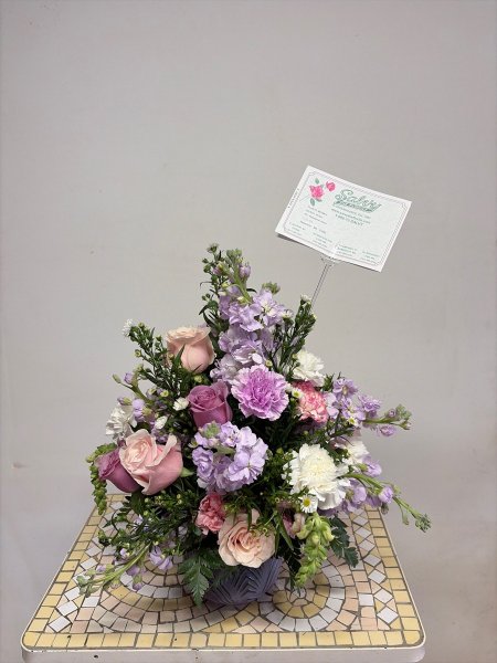 A 5 Star Customer Reviewed Flower Arrangement Designed by Salvy the Florist in Lynn, MA