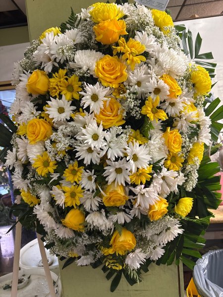 A 5 Star Customer Reviewed Flower Arrangement Designed by Salvy the Florist in Lynn, MA