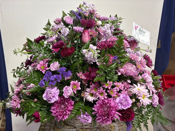 A 5 Star Customer Reviewed Flower Arrangement Designed by Salvy the Florist in Lynn, MA