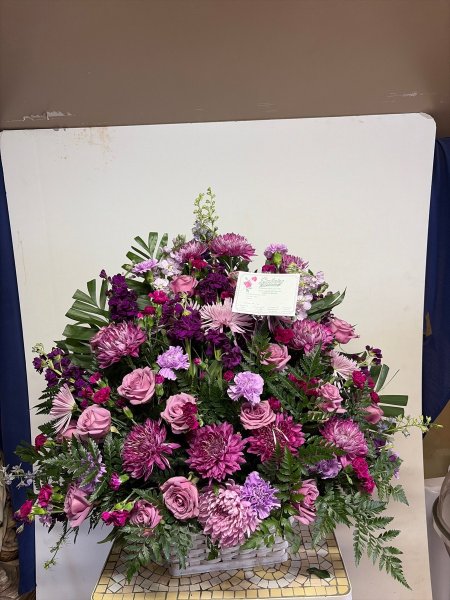 A 5 Star Customer Reviewed Flower Arrangement Designed by Salvy the Florist in Lynn, MA