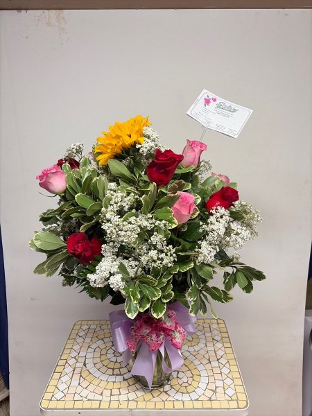 A 5 Star Customer Reviewed Flower Arrangement Designed by Salvy the Florist in Lynn, MA A 5 Star Customer Reviewed Flower Arrangement Designed by Salvy the Florist in Lynn, MA