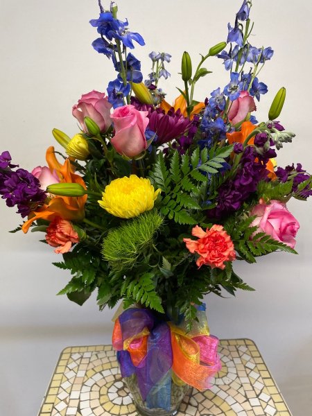 A 5 Star Customer Reviewed Flower Arrangement Designed by Salvy the Florist in Lynn, MA A 5 Star Customer Reviewed Flower Arrangement Designed by Salvy the Florist in Lynn, MA