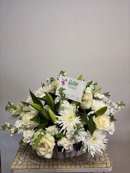 A 5 Star Customer Reviewed Flower Arrangement Designed by Salvy the Florist in Lynn, MA A 5 Star Customer Reviewed Flower Arrangement Designed by Salvy the Florist in Lynn, MA