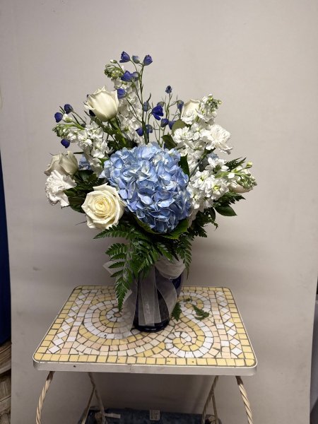A 5 Star Customer Reviewed Flower Arrangement Designed by Salvy the Florist in Lynn, MA