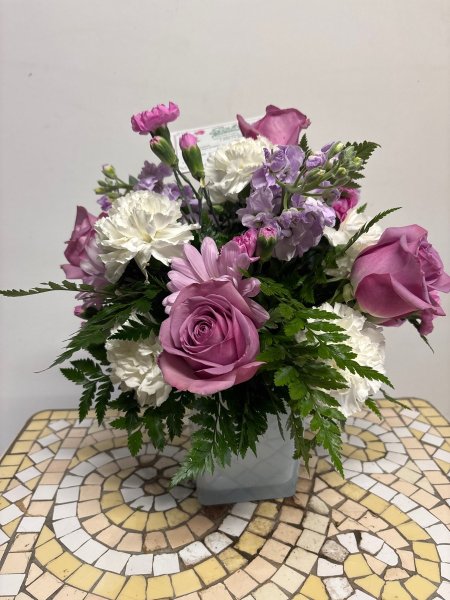 A 5 Star Customer Reviewed Flower Arrangement Designed by Salvy the Florist in Lynn, MA