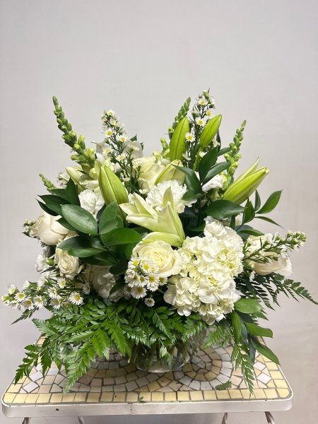 A 5 Star Customer Reviewed Flower Arrangement Designed by Salvy the Florist in Lynn, MA A 5 Star Customer Reviewed Flower Arrangement Designed by Salvy the Florist in Lynn, MA