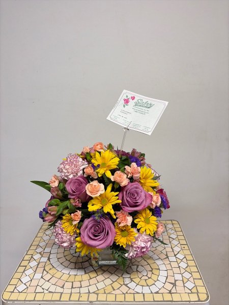 A 5 Star Customer Reviewed Flower Arrangement Designed by Salvy the Florist in Lynn, MA