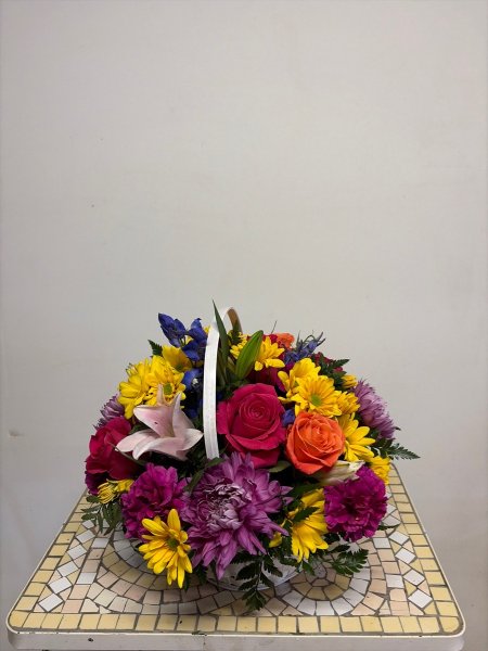 A 5 Star Customer Reviewed Flower Arrangement Designed by Salvy the Florist in Lynn, MA