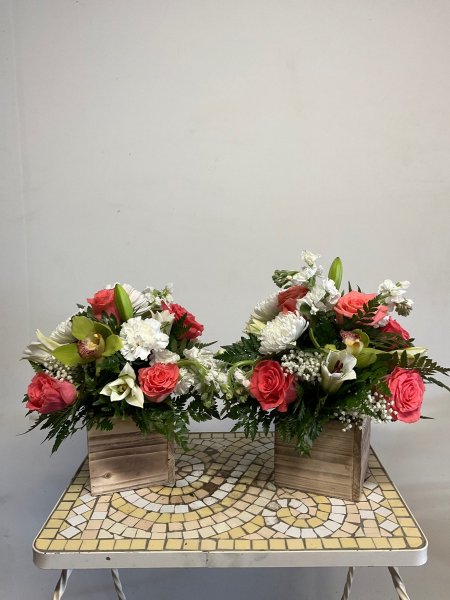 A 5 Star Customer Reviewed Flower Arrangement Designed by Salvy the Florist in Lynn, MA