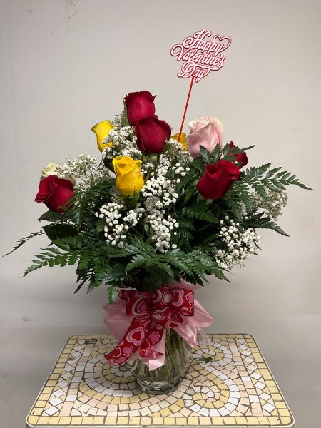 A 5 Star Customer Reviewed Flower Arrangement Designed by Salvy the Florist in Lynn, MA