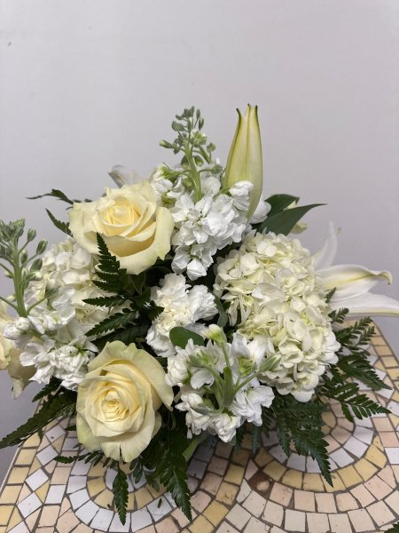 A 5 Star Customer Reviewed Flower Arrangement Designed by Salvy the Florist in Lynn, MA A 5 Star Customer Reviewed Flower Arrangement Designed by Salvy the Florist in Lynn, MA