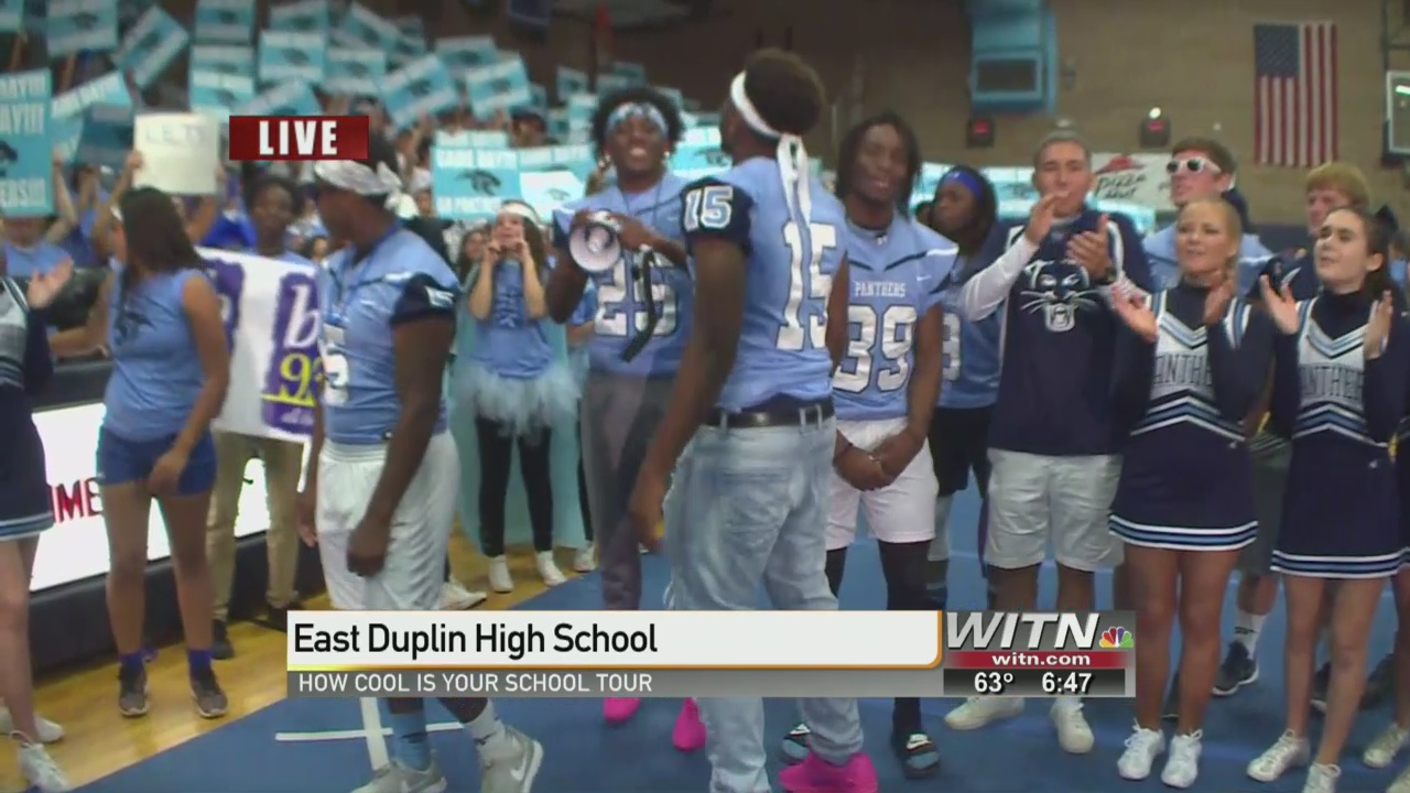 COOL SCHOOL Jordan Fisher heats up East Duplin High School