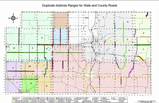 Marathon County Township Map Special Report: Re-Addressing Marathon County, Addressing Emergencies And  The Problems That Go With It