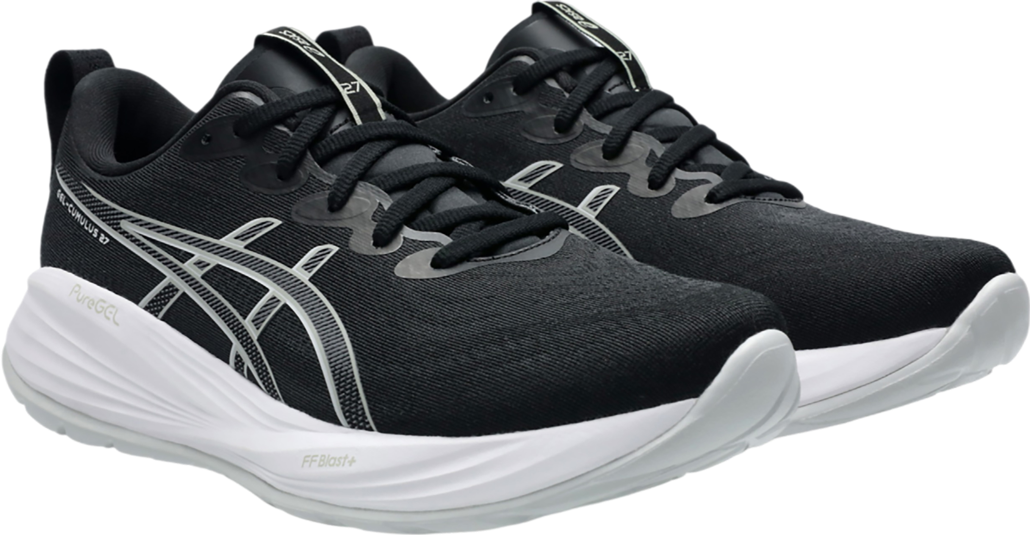 Asics Gel-Cumulus 27 In Black Carrier Grey Sports Casual Travel Work School ASICS GEL-Cumulus 27 Women main image 3