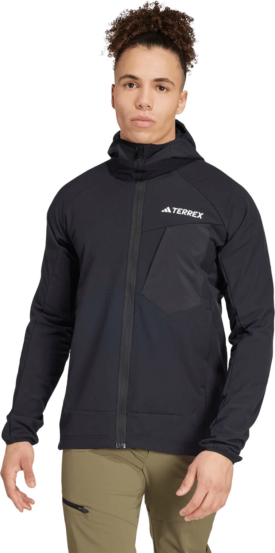 adidas Terrex Xperior Softshell Fleece Hooded Jacket - Men's | The