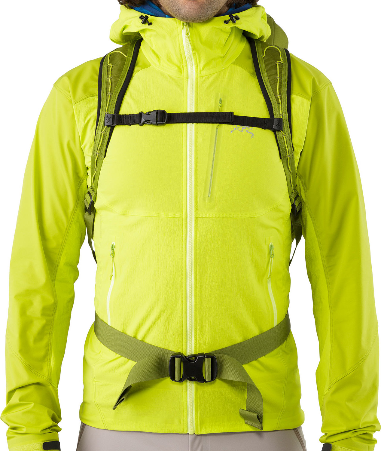 Arc\'teryx Cierzo 28 Ultralight Alpine Climbing Backpack – Olive Green Arc main image 4