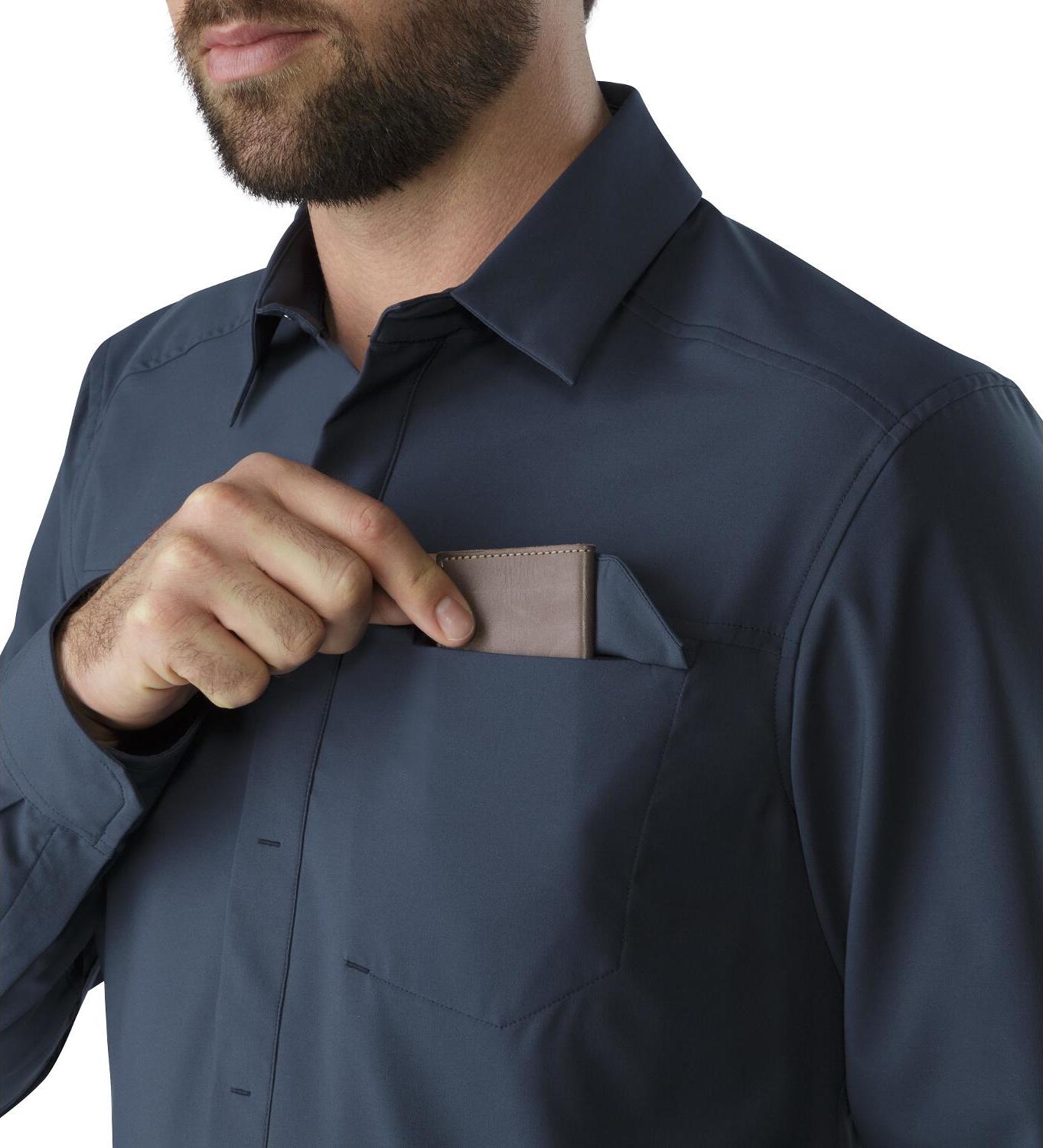 ARC’TERYX SKYLINE LS SHIRTS NIGHTHAWK M Arc'teryx Skyline Shirt LS - Men's | Altitude Sports