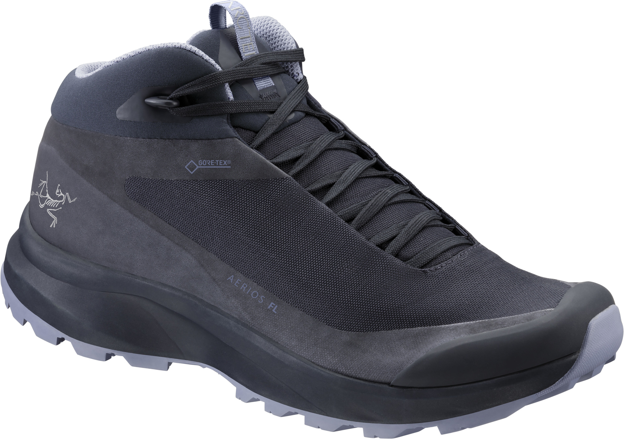 Arcteryx Aerios FL Mid GTX Mens 7.5 Hiking Boots Black Gore-Tex 071241-400218 Shoe Review: Arc main image 2