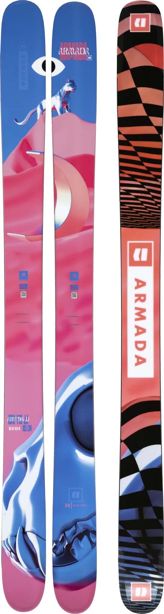 スキー ARMADA ARV116 JJ Armada ARV 116 JJ Skis - Unisex | Altitude Sports