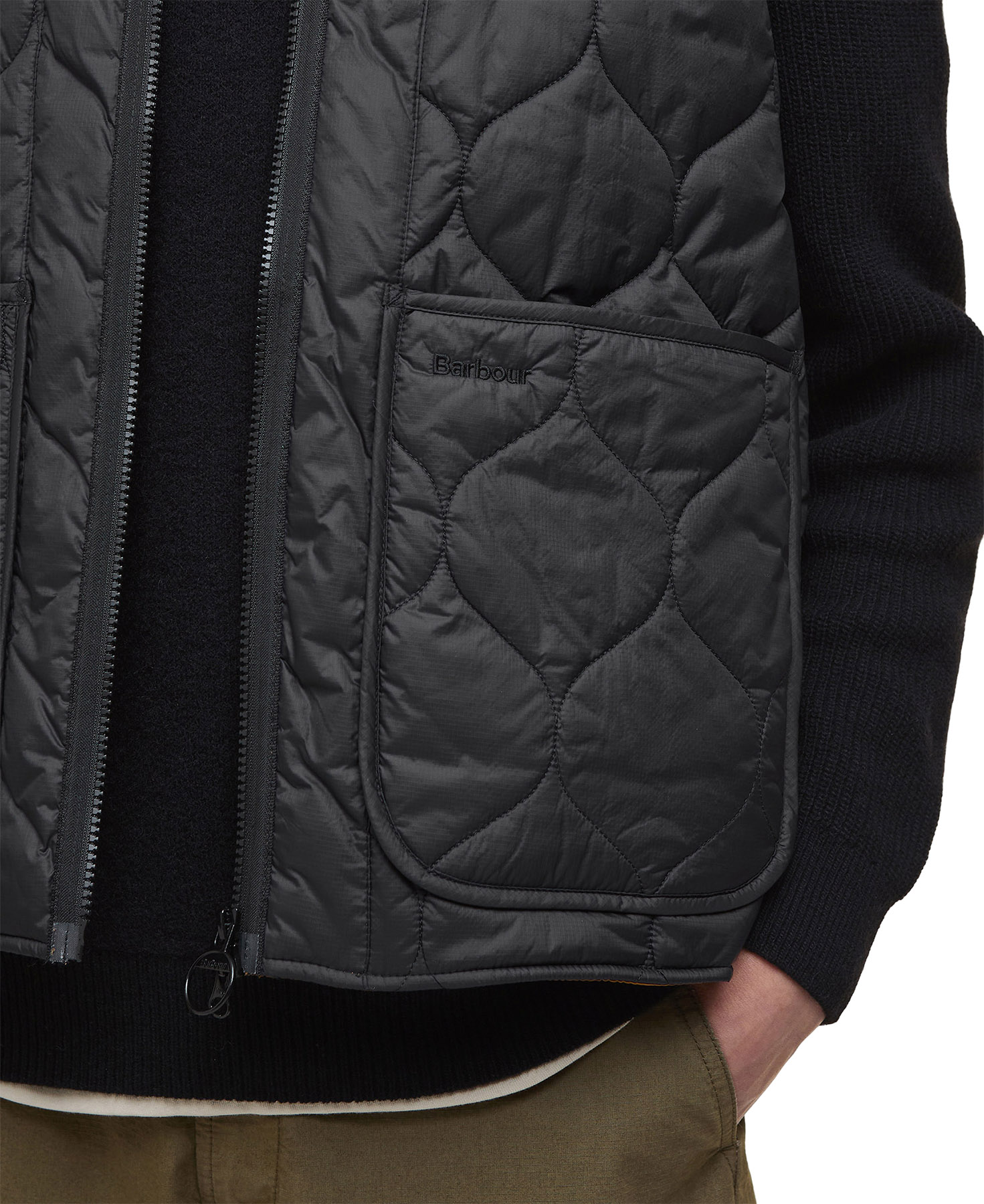 Barbour Re-Engineered Utility Liddesdale Quilted Vest - Men's