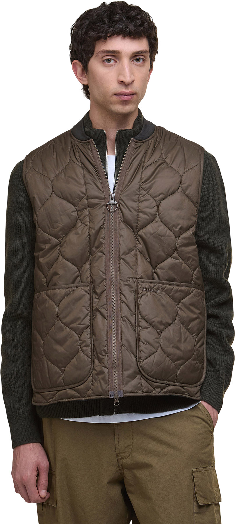 Barbour Re-Engineered Utility Liddesdale Quilted Vest - Men's