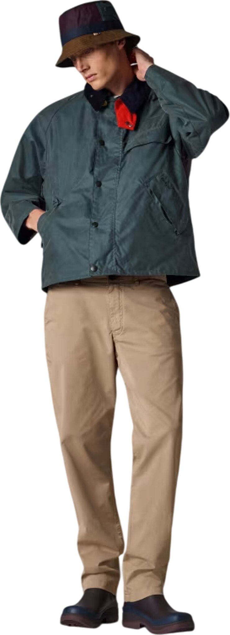Barbour Barbour X Paul Smith Transport Waxed Jacket - Unisex | The