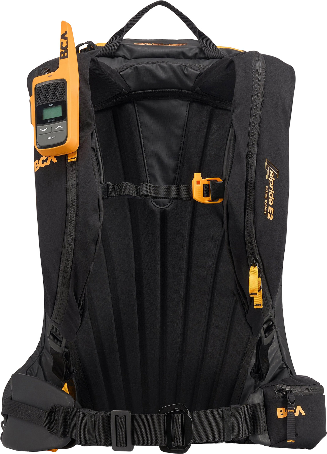 Sac à Dos Airbag Avalanche BCA Float 22 2.0 – 150 L, 22 L De Capacité, Noir/orange, Pour Ski Et Snowboard Hors-piste