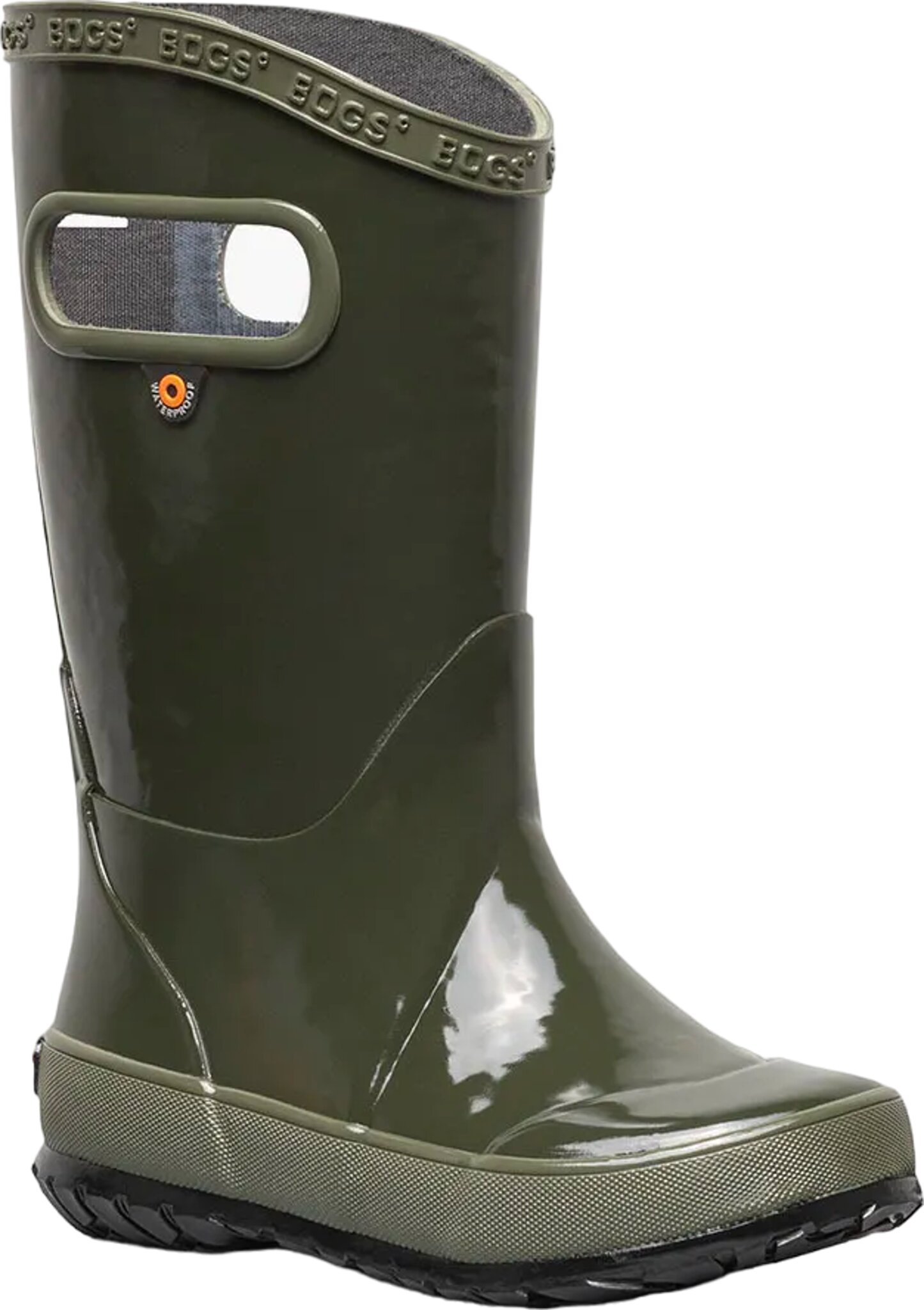 Bottes de pluie basses enfant vert sapin 26-27 Boatilus - Le petit Souk