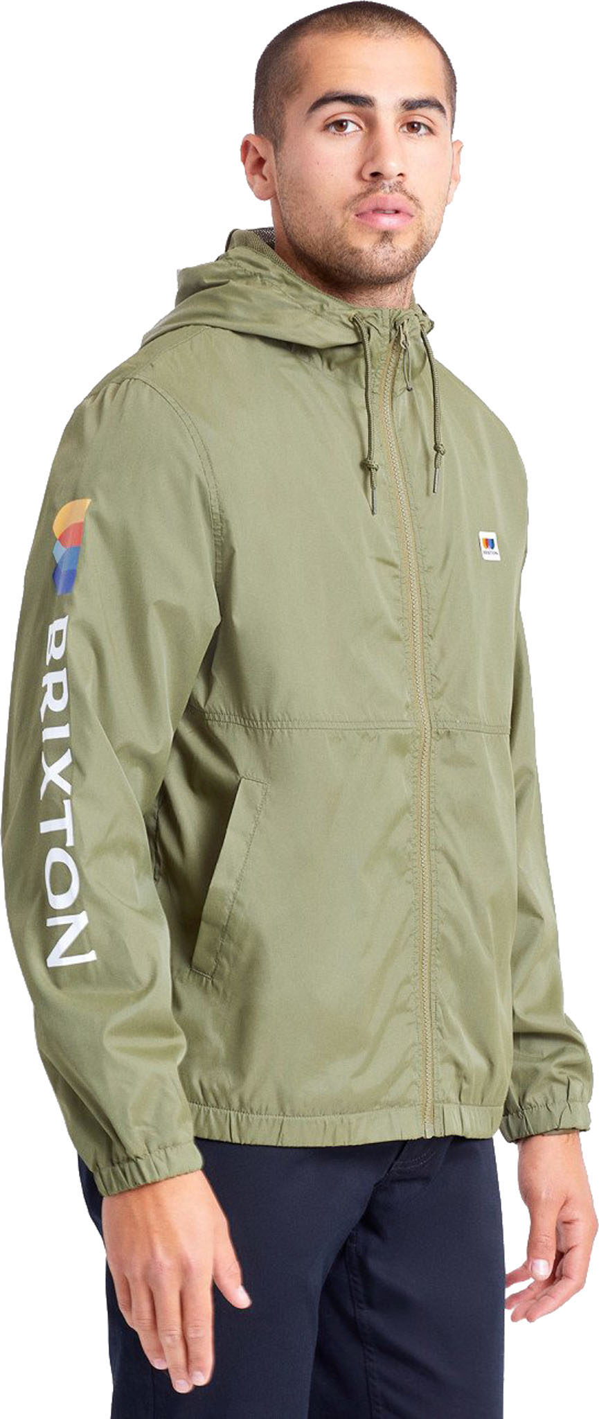 Brixton Claxton Alton LW Zip Hood Jacket - Men's | Altitude Sports