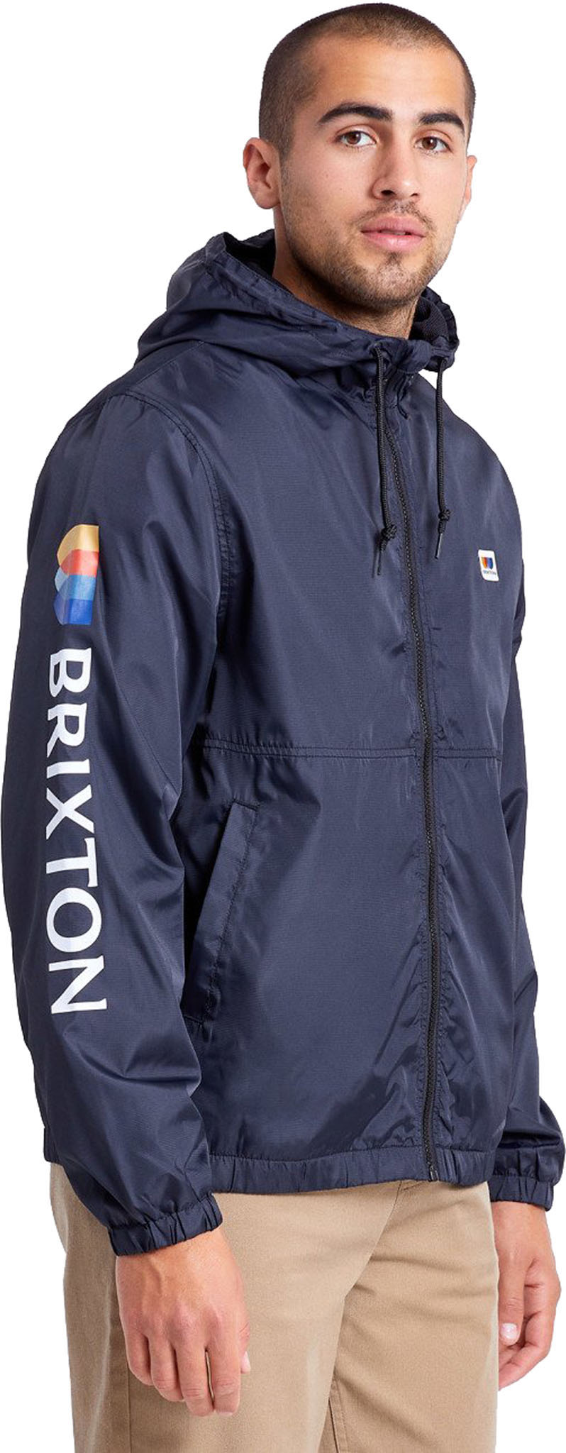 Brixton Claxton Alton LW Zip Hood Jacket - Men's | Altitude Sports