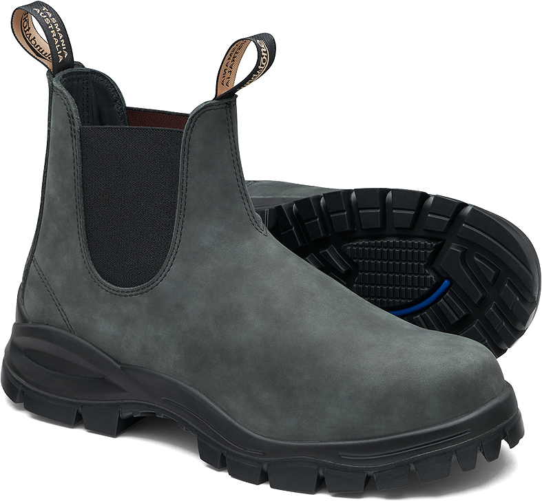 Blundstone 2238 - Lug Sole Rustic Black Boots - Unisex | Altitude