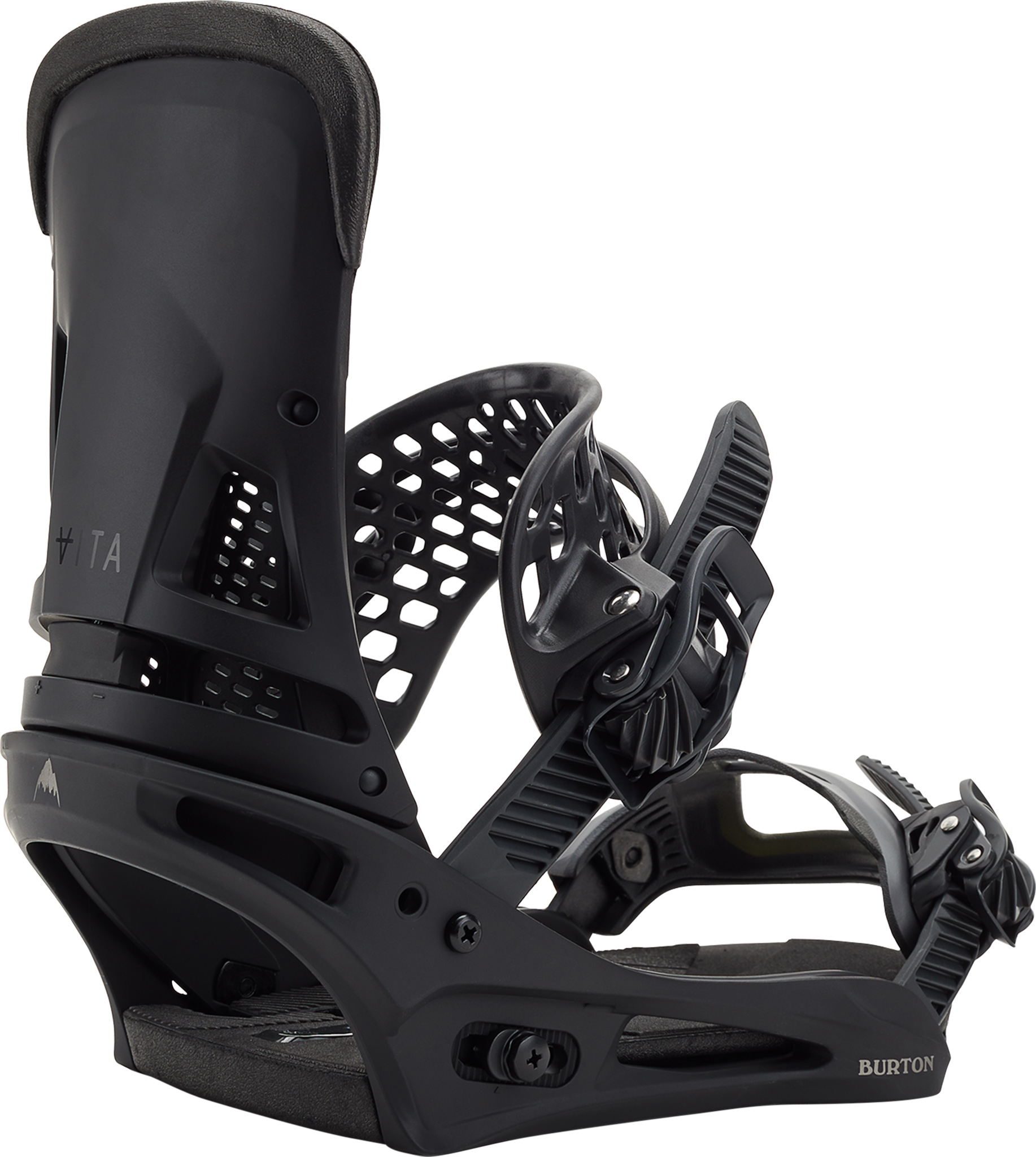 スノーボード Burton Malavita black grey Re:Flex Burton Malavita Re:Flex Snowboard Bindings - Men's | Altitude Sports