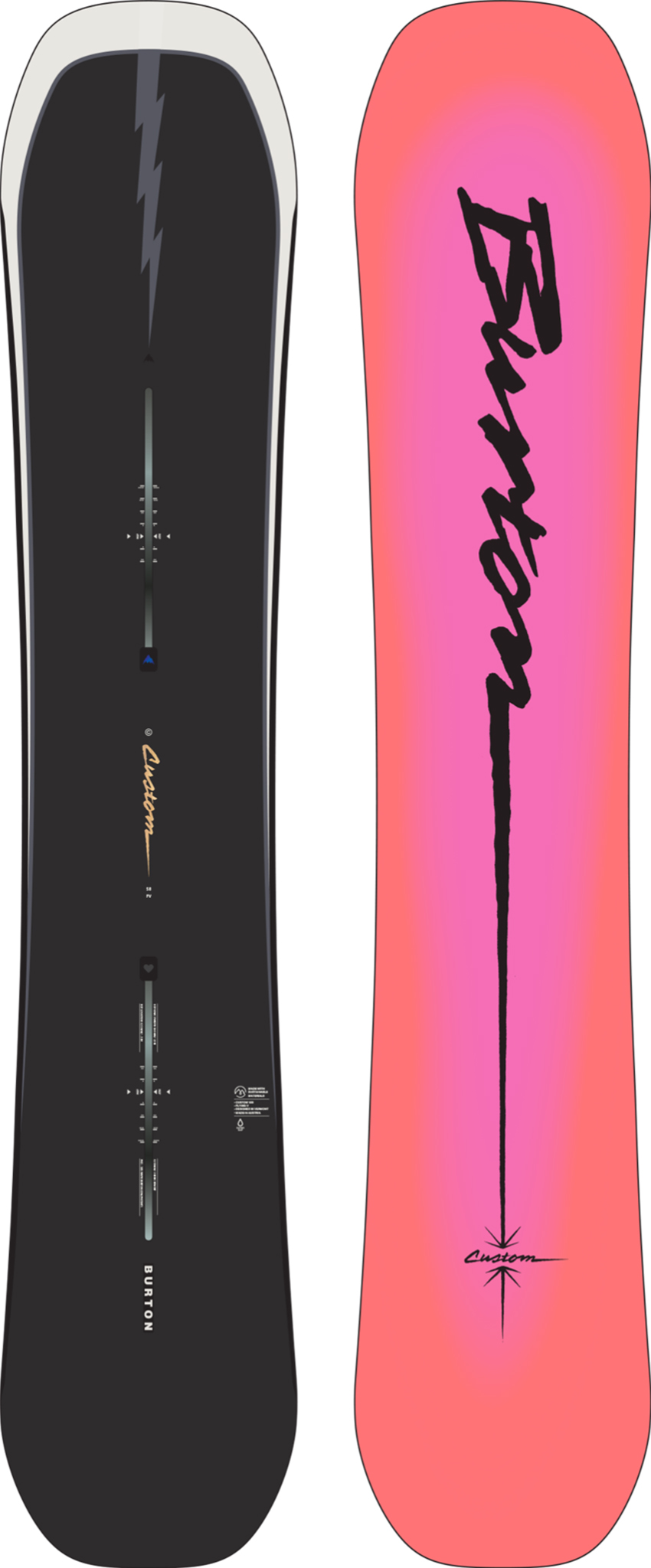 Burton Custom Flying V Snowboard - Men's | Altitude Sports