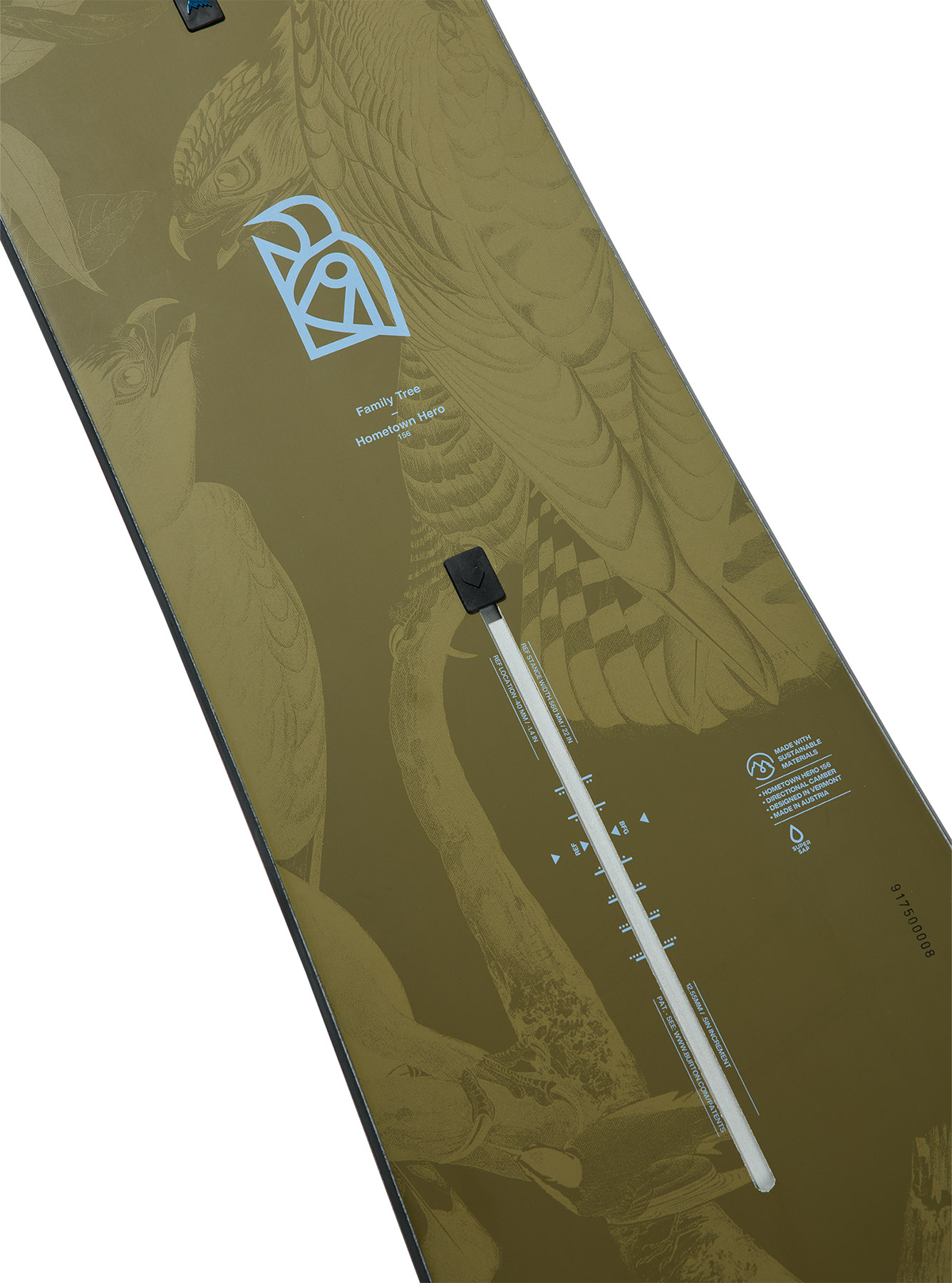 Burton Family Tree Hometown Hero Camber Snowboard | Altitude Sports