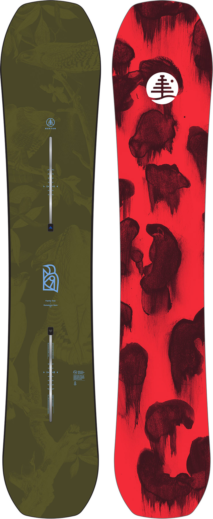 Burton Family Tree Hometown Hero Camber Snowboard | Altitude Sports