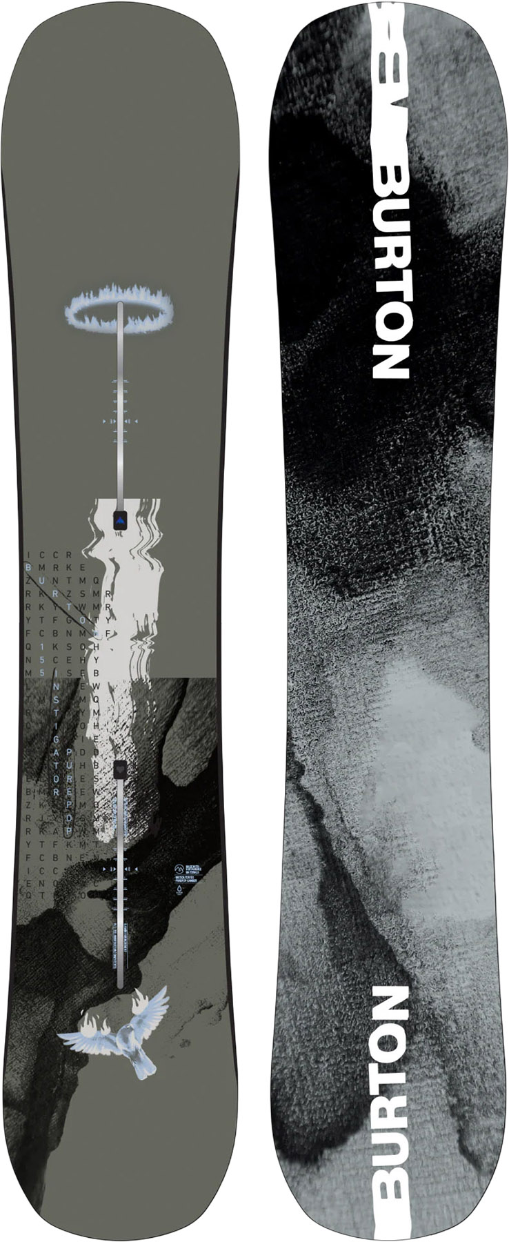 Burton Instigator PurePop Camber Snowboard - Men's | Altitude Sports
