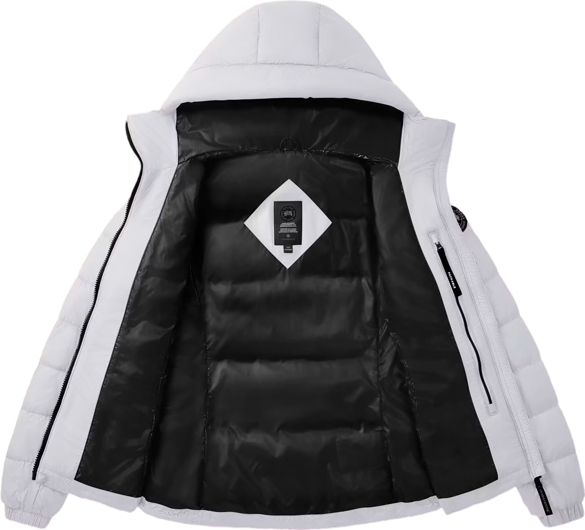 Canada Goose Abbott Hoody Black Label - Women