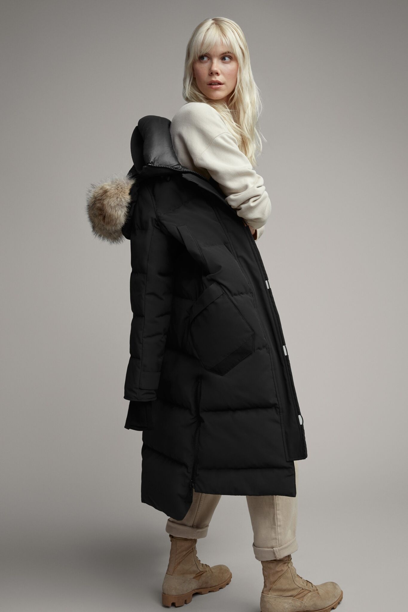 Canada Goose Aldridge Parka Black Label - Women